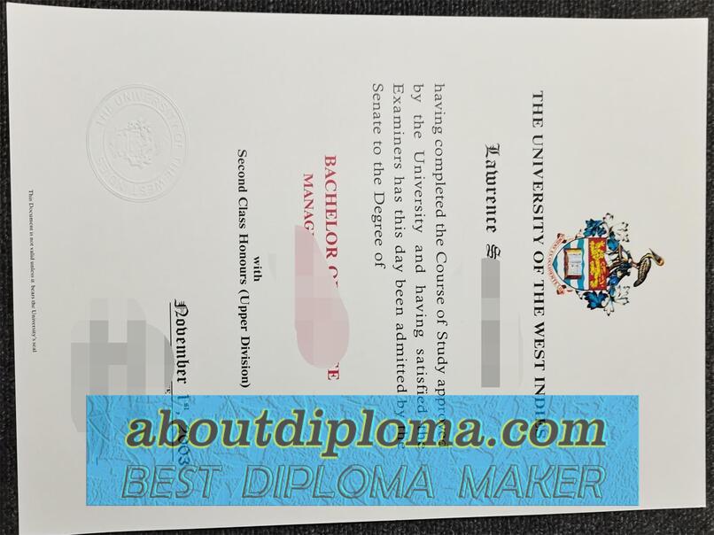 How to Create a Fake University of the West Indies Degree: Step-by-Step Guide - 专业证书