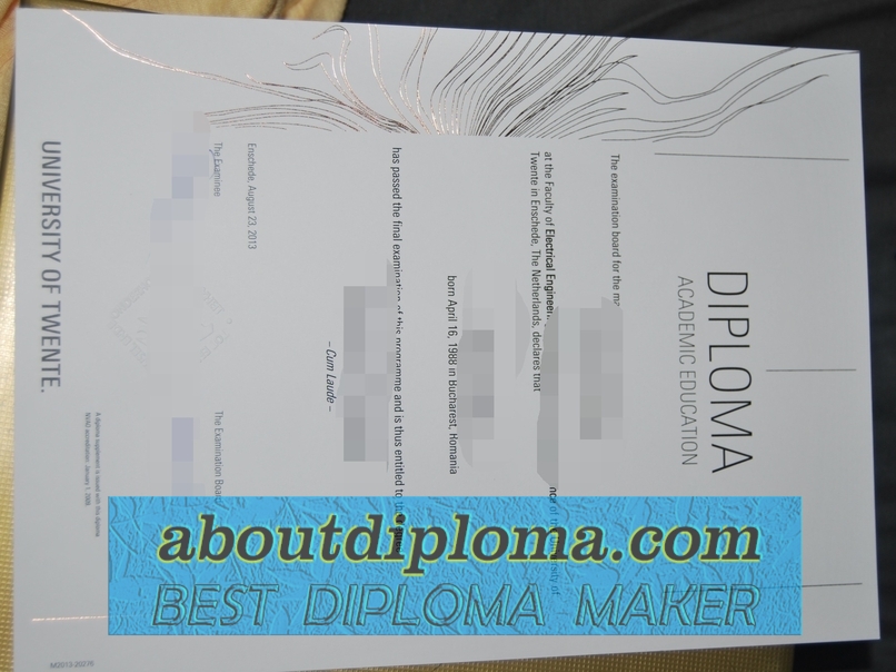 How to Order a Fake University of Twente (UT) Diploma: A Step-by-Step Guide - 专业证书