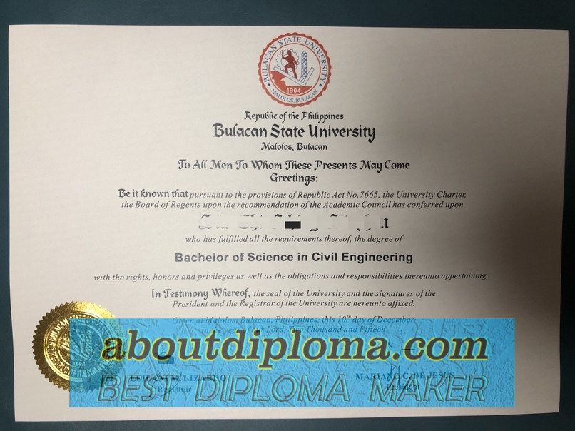 How to Purchase a Fake Bulacan State University Diploma: A Step-by-Step Guide - 专业证书