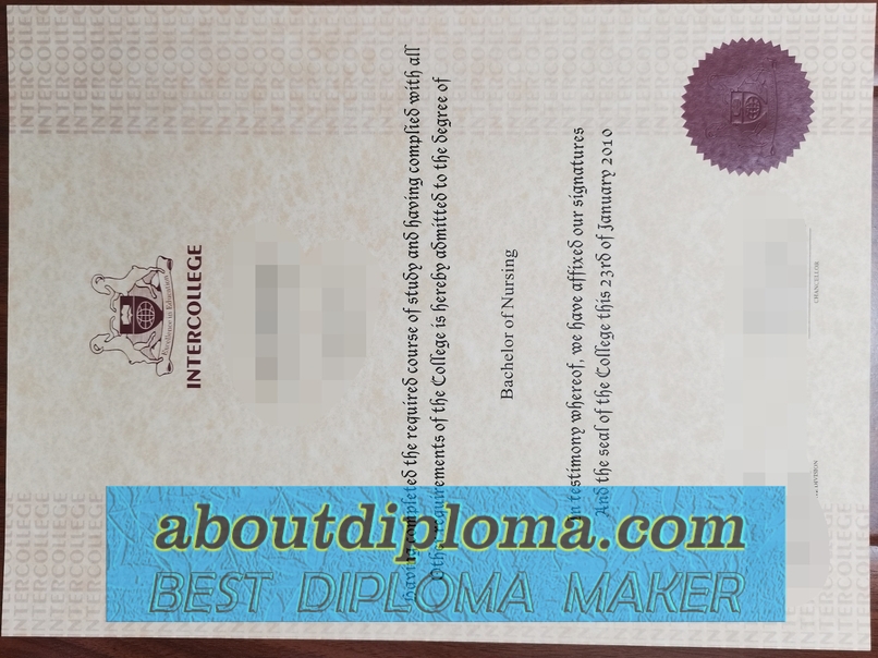 How to Purchase a Fake INTER COLLEGE Diploma: A Step-by-Step Guide - 专业证书