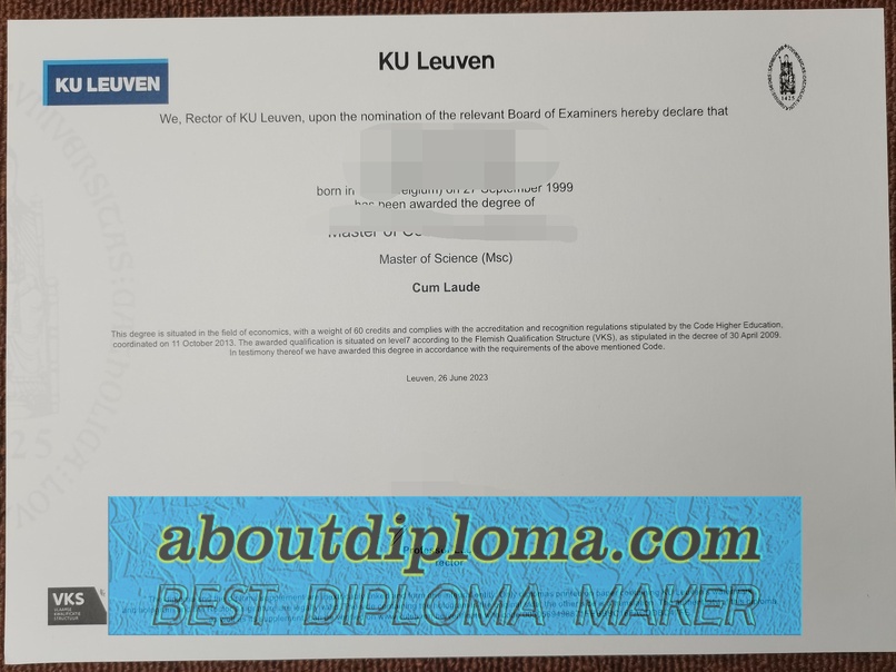 How to Purchase a Fake Katholieke Universiteit Leuven Diploma: A Step-by-Step Guide - 专业证书