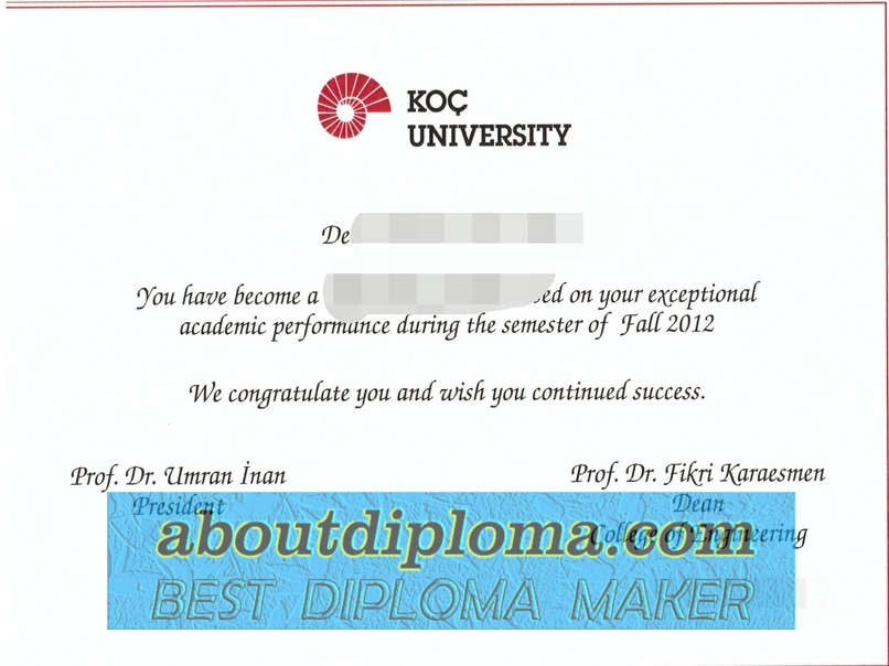How to Purchase a Fake Koc University Degree: Step-by-Step Guide - 专业证书