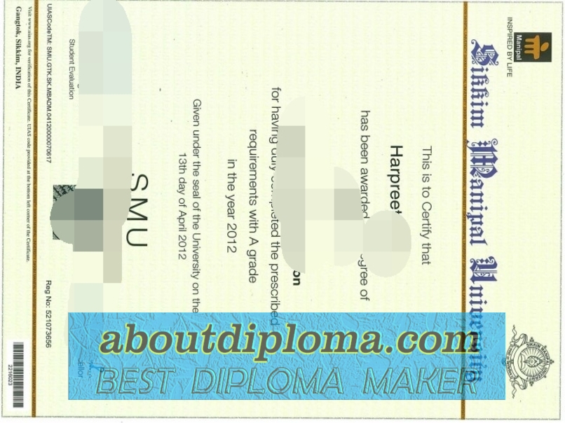 How to Purchase a Fake Sikkim Manipal University Diploma: A Step-by-Step Guide - 专业证书