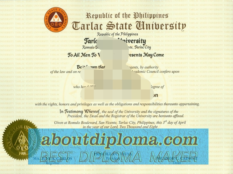 How to Purchase a Fake Tarlac State University (TSU) Diploma: A Step-by-Step Guide - 专业证书