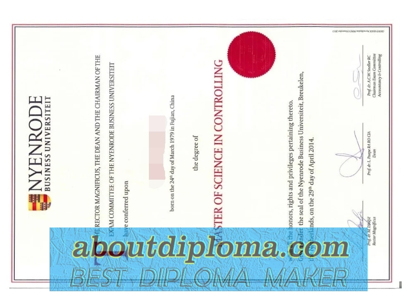 How to Make a Fake Nyenrode Business Universiteit Degree: A Step-by-Step Guide - 专业证书