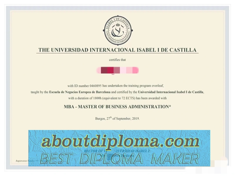 Make Fake Universidad Isabel I Diploma: A Step-by-Step Guide - 专业证书