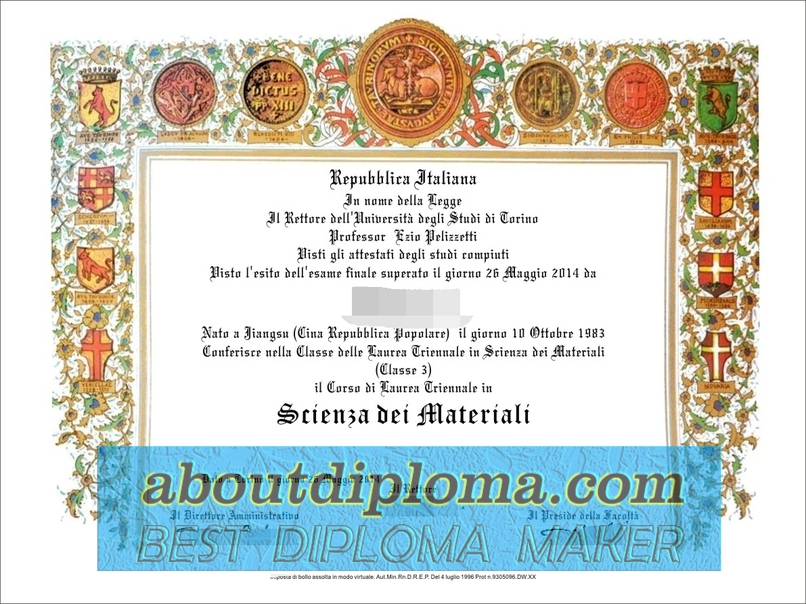 How to Make a Fake University of Turin Diploma: A Step-by-Step Guide - 专业证书