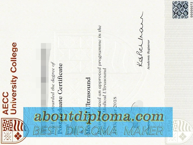 Order AECC UNIVERSITY COLLEGE Diploma: Step-by-Step Guide - 专业证书