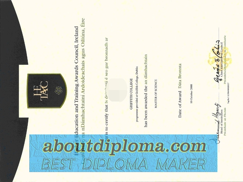 Order Griffith College Diploma: A Comprehensive Guide - 专业证书