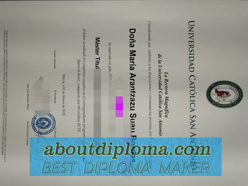 How to Order Your UCAM Universidad Católica San Antonio de Murcia Diploma - 专业证书