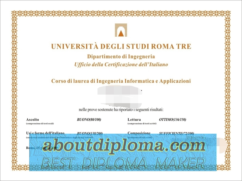 Purchase Fake Roma Tre University Degree: Is It Worth the Risk? - 专业证书