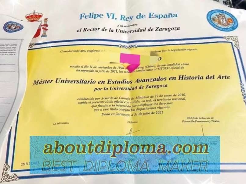 Purchase Fake University of Zaragoza Diploma: How to Spot the Best Deals - 专业证书