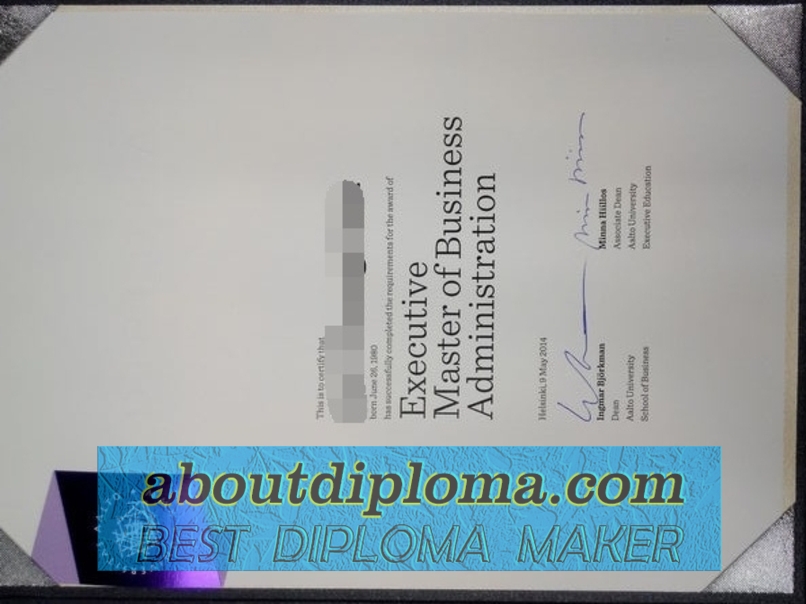 Purchase Phony Aalto University Degree: Is It Worth the Risk? - 专业证书