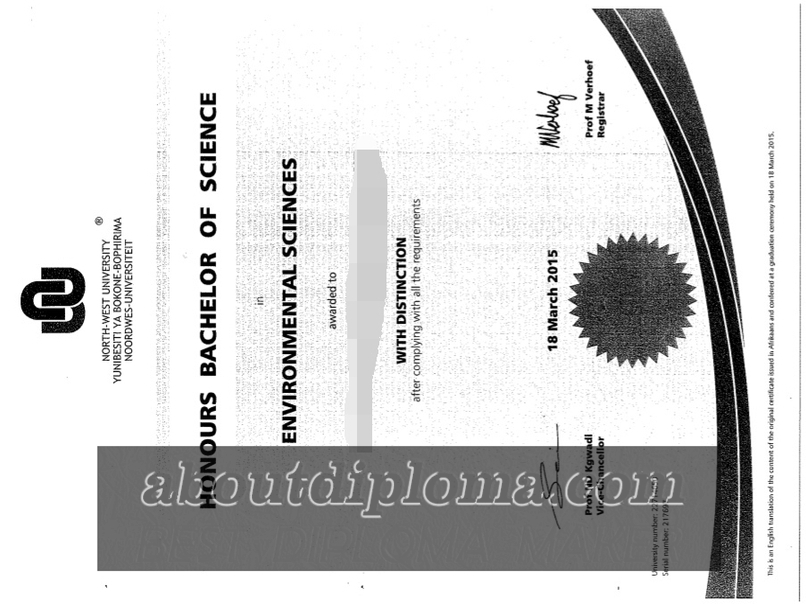 Purchase Phony North West University 2015 Degree: Is It Worth the Investment? - 专业证书
