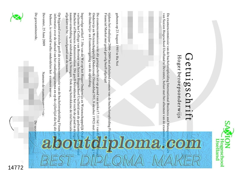 Purchase Phony Saxion University Diploma: Is It Worth the Risk? - 专业证书