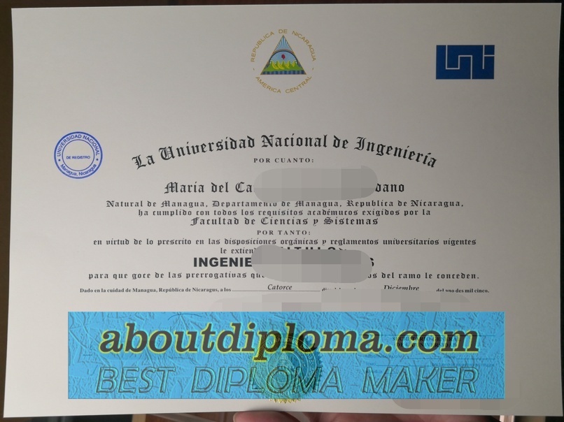 Purchase Phony Universidad Nacional de Ingeniería Diploma: A Comprehensive Guide - 专业证书
