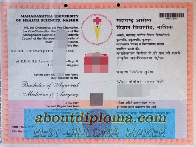 Replica of Maharashtra University Degree: Everything You Need to Know - 专业证书