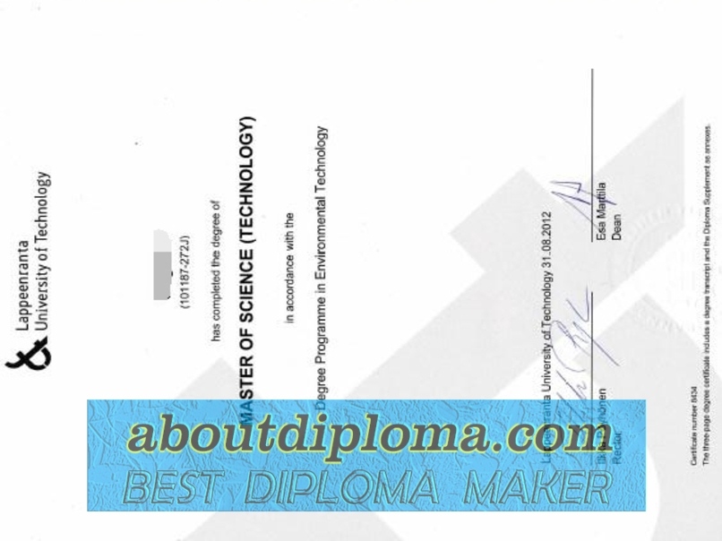 Rustom Lappeenranta University of Technology: A Comprehensive Overview - 专业证书