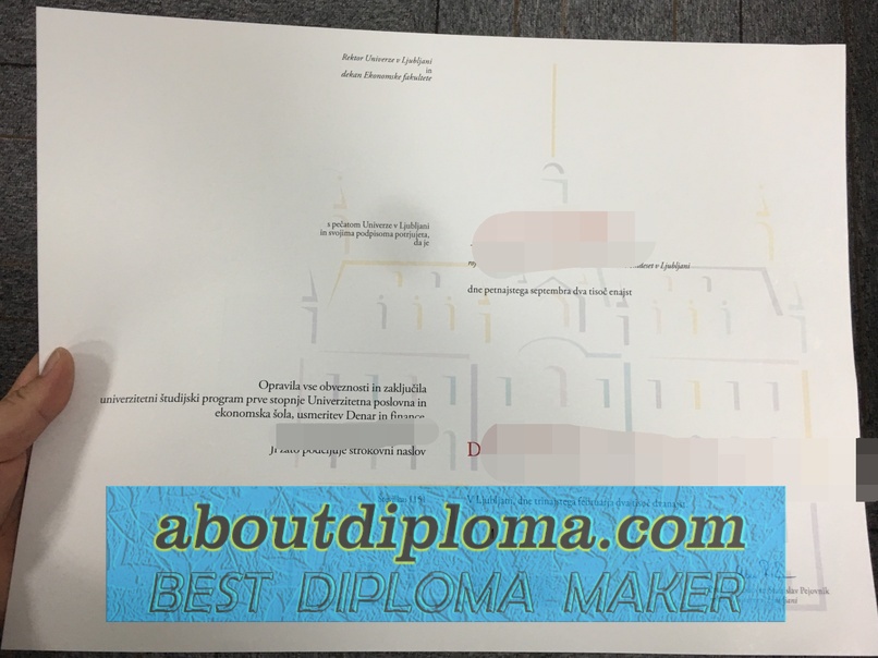 Where to Purchase Fake University of Ljubljani Diplomas: A Buyer’s Guide - 专业证书