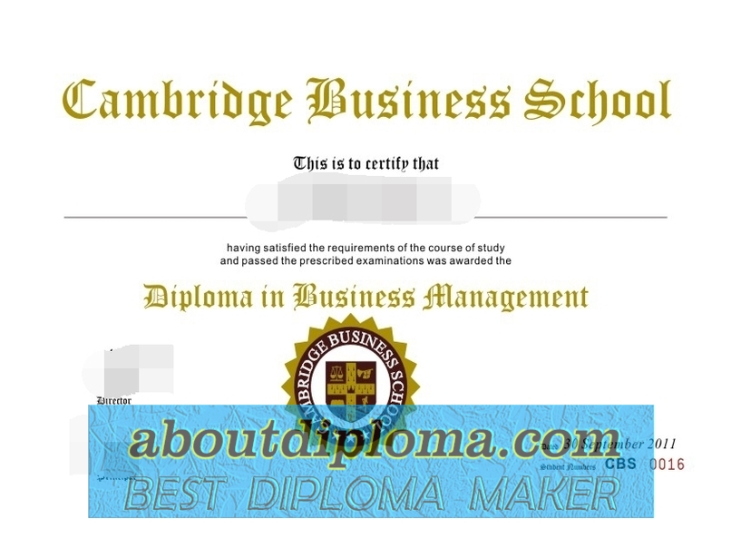How to Buy a Fake Cambridge Business School Diploma: Step-by-Step Guide