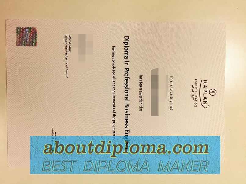 How to Buy a Fake Kaplan Higher Education Academy Degree: A Step-by-Step Guide - 专业证书