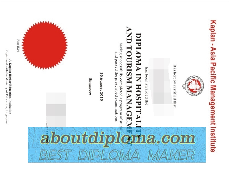 Purchase Fake Kaplan Asia Pacific Management Institute Degree: Is It Worth It? - 专业证书